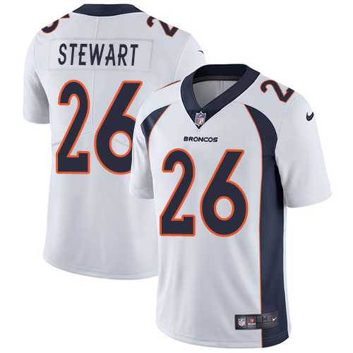 Nike Denver Broncos #26 Darian Stewart White NFL Vapor Untouchable Limited Jersey,We sell and wholesale Nike Denver Broncos #26 Darian Stewart White NFL Vapor Untouchable Limited Jersey on line form chian!
